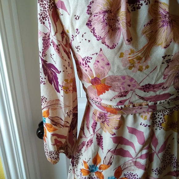Mi Ami Floral Wrap High Low Dress - Picture 10 of 16